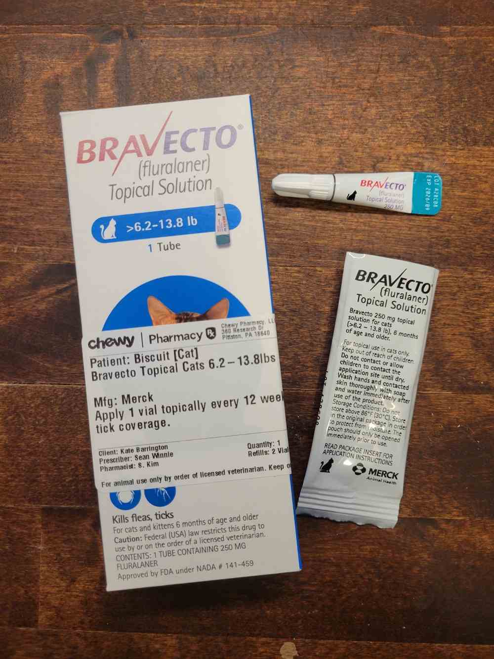 Bravecto Topical Solution for Cats