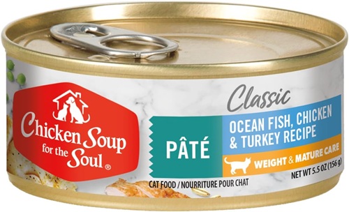 Chicken Soup for the Soul Weight & Mature Care Canned Cat Food