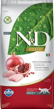 Farmina N&D Prime Chicken & Pomegranate Recipe Adult Cat Dry Food