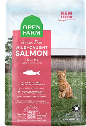 Open Farm Wild-Caught Salmon Dry Cat Food