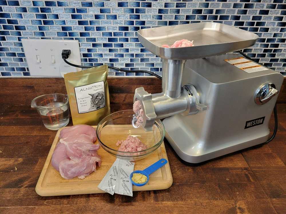 Raw Ground Rabbit Recipe (using Alnutrin for Meat & Bone)