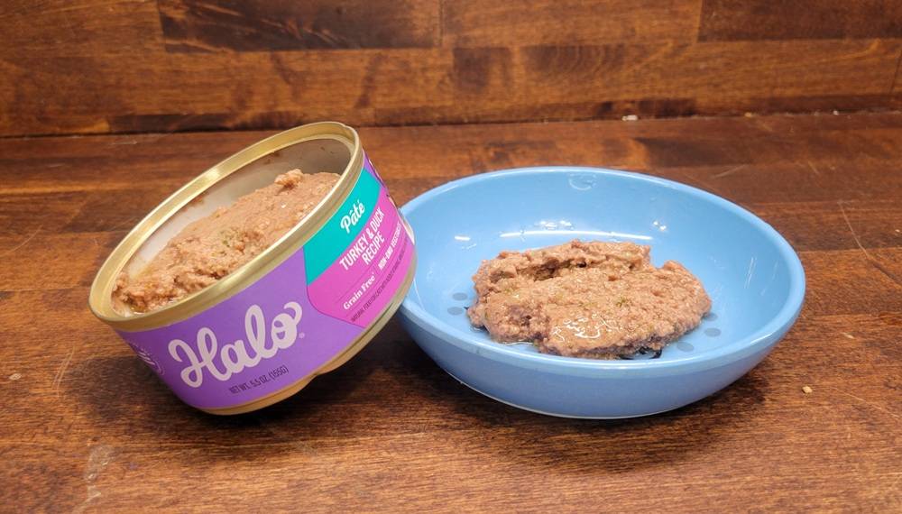 Halo Turkey & Duck Recipe Pate Grain-Free Canned Cat Food