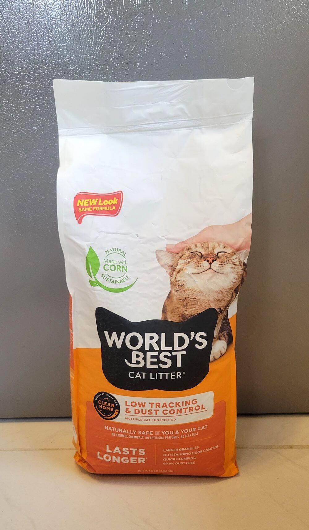 World’s Best Low Tracking & Dust Control Multiple Cat Litter